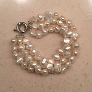 3 Strand Pearl Bracelet